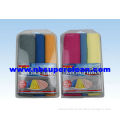 3 different function and material microfiber car cleaning cloth